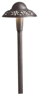3 Light Landscape 12V LED Path-Spread Light in Textured Architectural Bronze