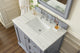 James Martin 825-V36-SL-3AF De Soto 36" Single Vanity w/ Solid Surface Top