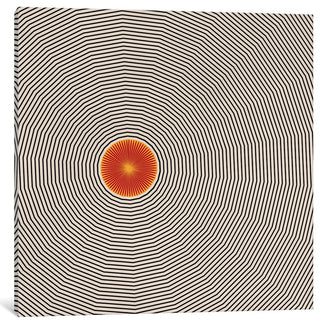 "Modern Art- Sun Illusion" by 5by5collective, 37x37x1.5"