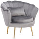 Queen Lounge Chair, Gray