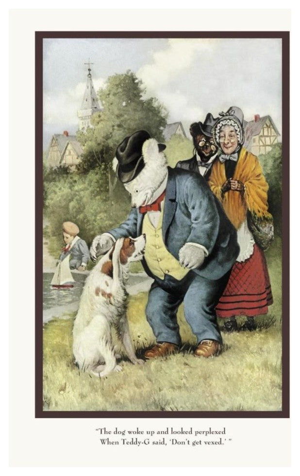"Teddy Roosevelt's Bears: Don't Get Vexed" Paper Print by R.K. Culver, 14"x20"