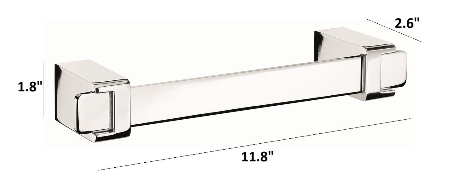 Secret Bath Alice Towel Bar, Polished Chrome, 12"