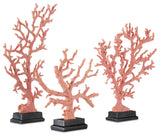 Red Coral Branches Large, 3-Piece Set