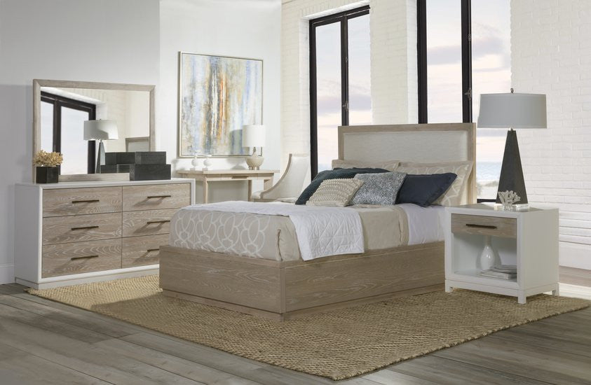 Boca Grande King Panel Upholstered Bed