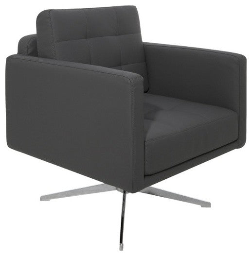 Maxwell Lounge Chair, Gray