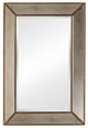 Bijou Antique Gold Rectangular Accent Wall Mirror