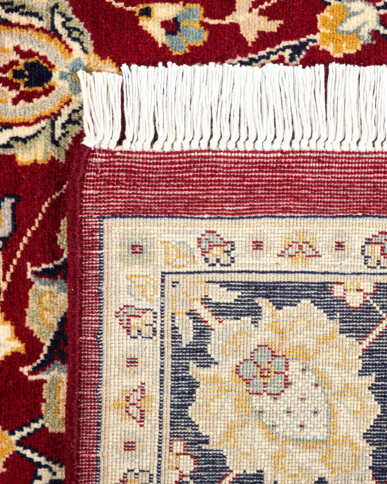 Banda, One-of-a-Kind Hand-Knotted Area Rug Red, 4'2"x6'2"