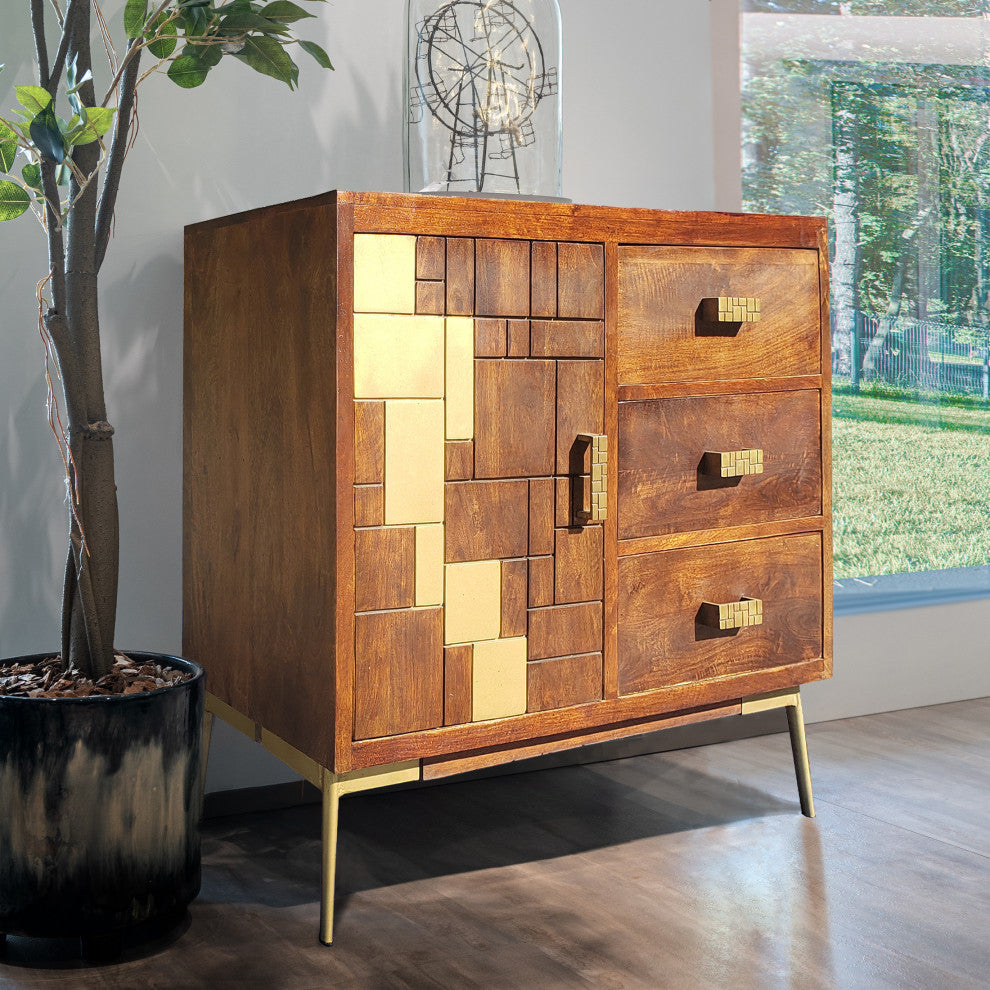 Montevideo Mango Wood Cabinet