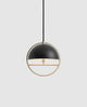 Huan Pendant, Black / Gold, Large