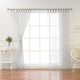Lace Tab Top Tulle Curtains