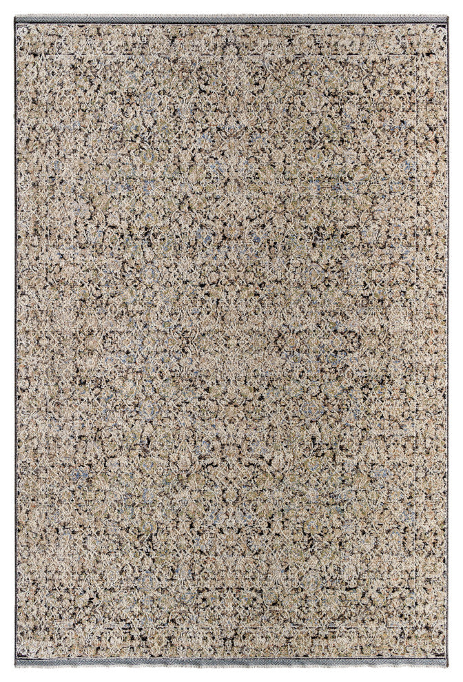 Surya Rivaldo RVD-2300 Machine Woven Area Rug, Light Brown, 2'4" x 3'9"