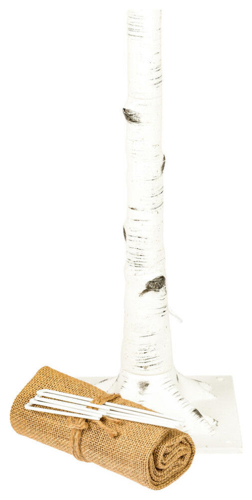Vickerman LED White Birch Twig Tree