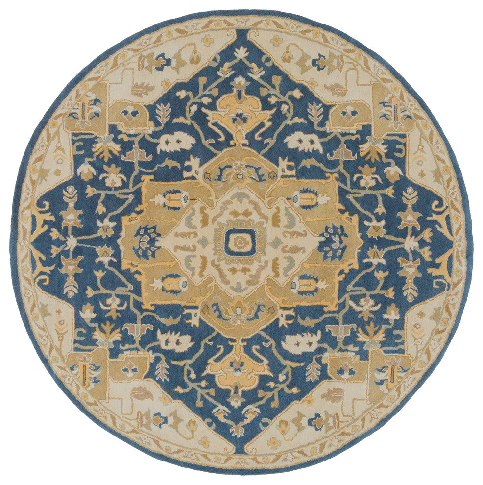 Caesar Area Rug, 9'9", Round