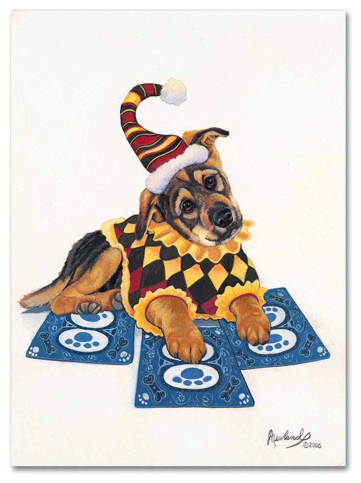 Jenny Newland ''Joker 2'' Canvas Art, 47x35