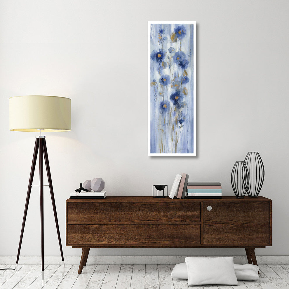 "Seaside Flowers I" Digital Paper Print by Silvia Vassileva, 20"x56"