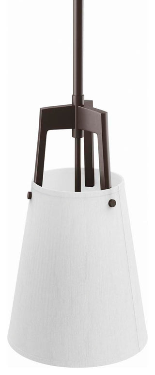 Aspire Pendant Light, White Brass