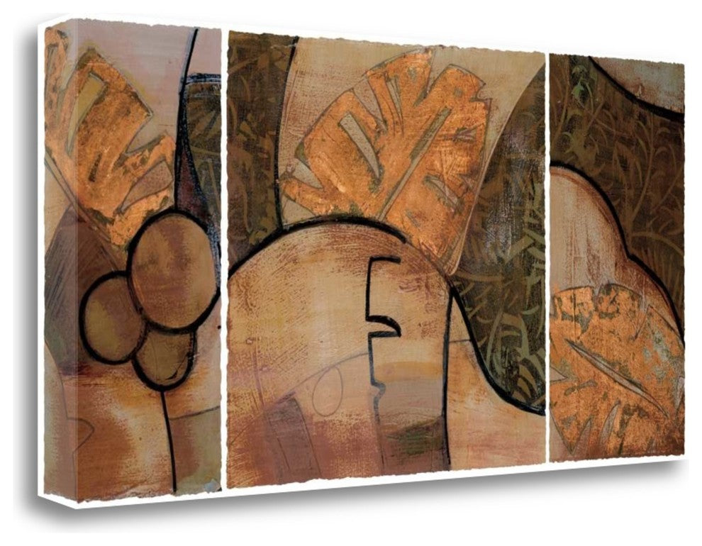 "Tropical Journey I" By Leslie Bernsen, Giclee Print on Gallery Wrap Canvas