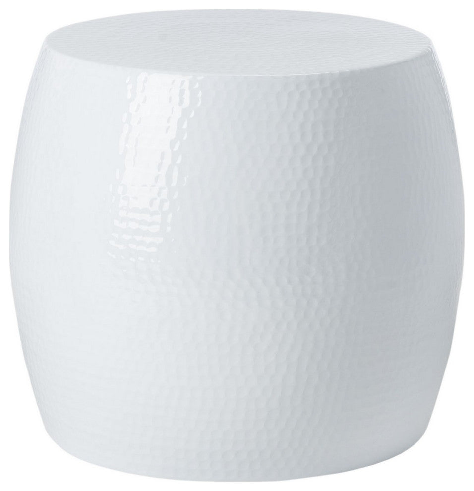 Safavieh Odin Round Stool, White