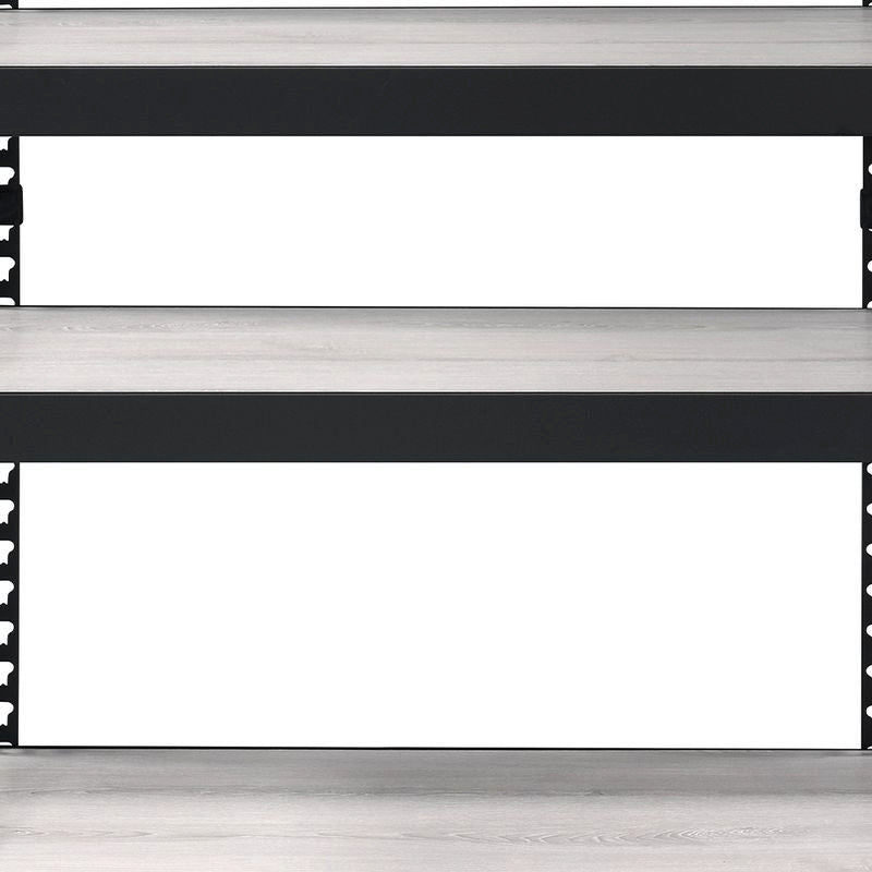 Decmus Bookshelf, Natural and Black Finish