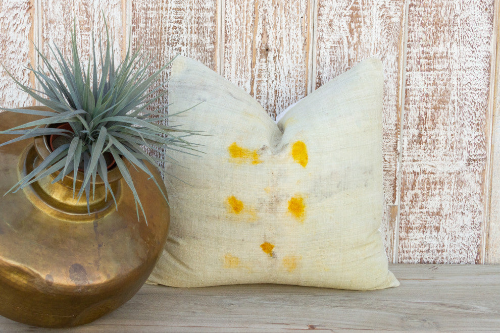 Xhiva Tie Dyed Organic Silk Pillow