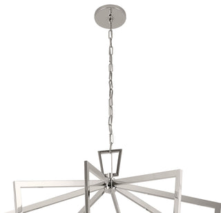 Kichler Abbotswell 49" 16 Light Foyer Pendant, Polished Nickel, 43499PN