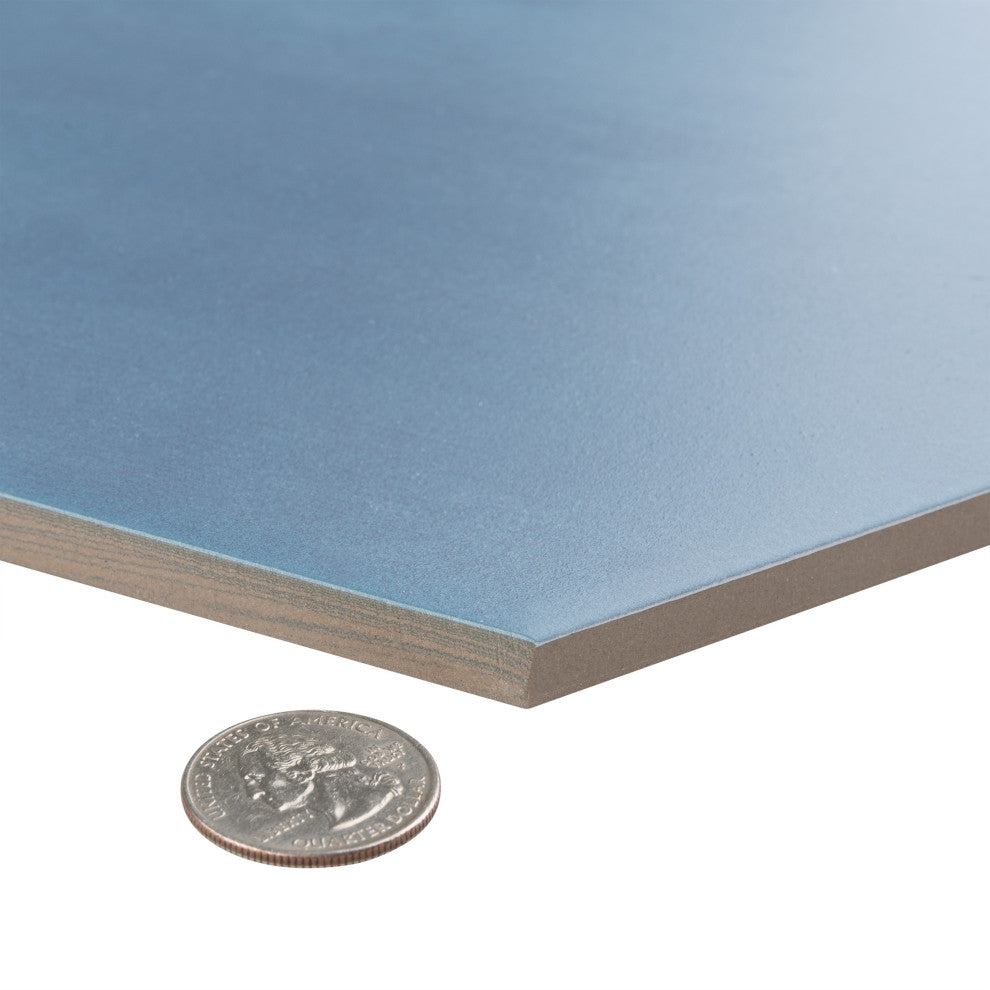 Horizon Hex Azul Porcelain Floor and Wall Tile