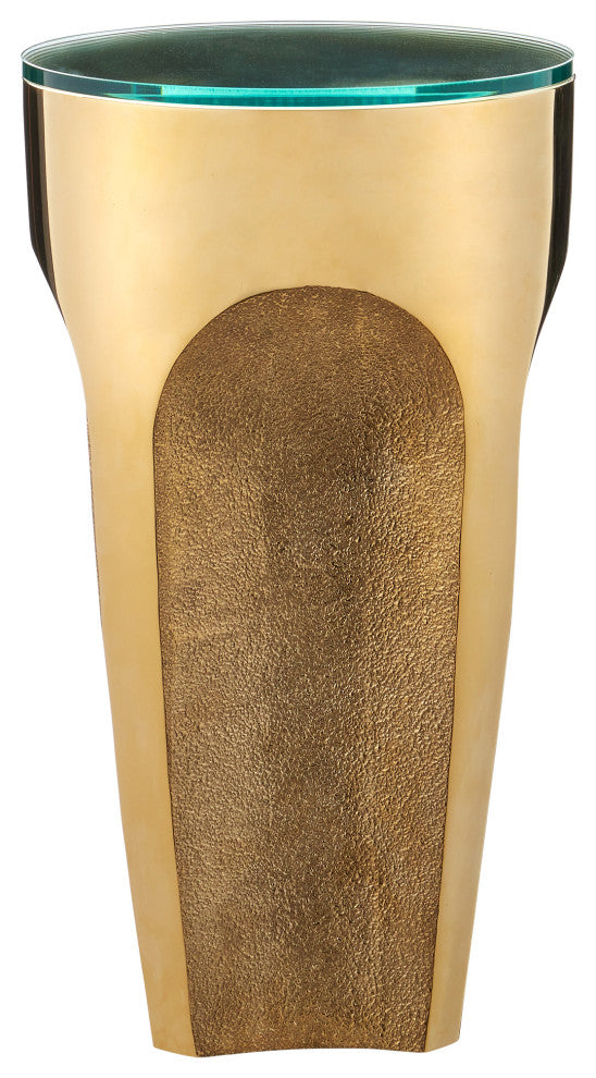 Lemy Brass Drinks Table