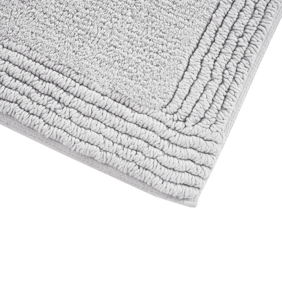 Madison Park Signature Splendor 100% Cotton Tufted 3000GSM Reversible Bath Rug