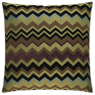Chevron Pillow - Purple