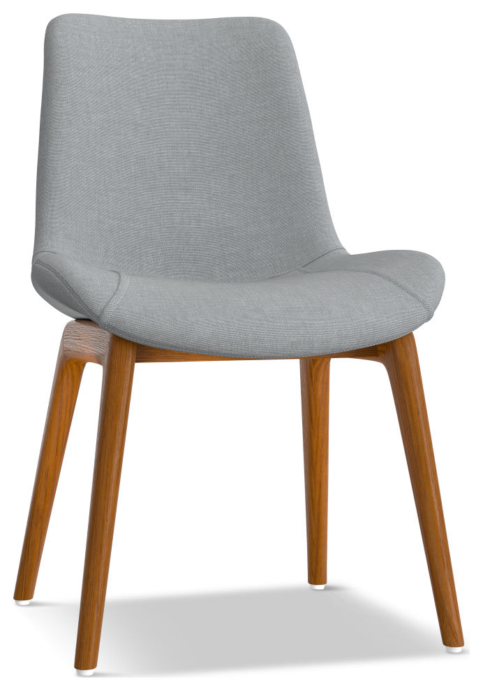Loretta Dining Chair (Set of 2) in Light Grey