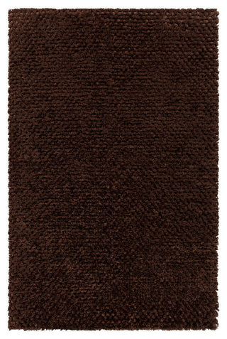 Cinzia Contemporary Area Rug, Chocolate, 5'x7'6"