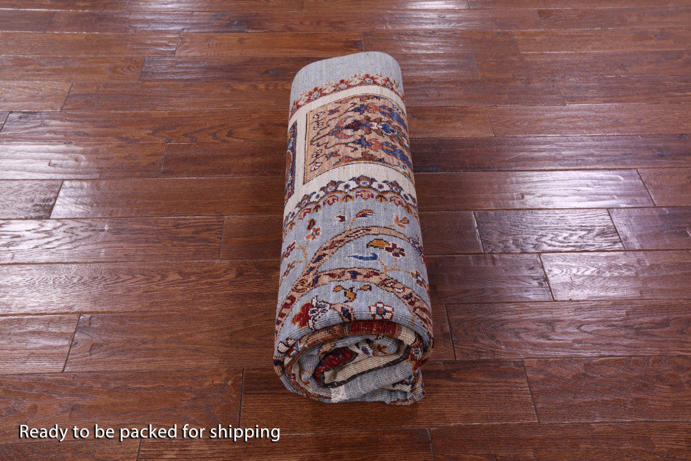 5' 4" X 8' 5" Persian Hand-Knotted Wool Rug - Q12915