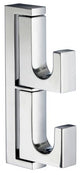 Life Swing Arm Double Hook, Polished Chrome