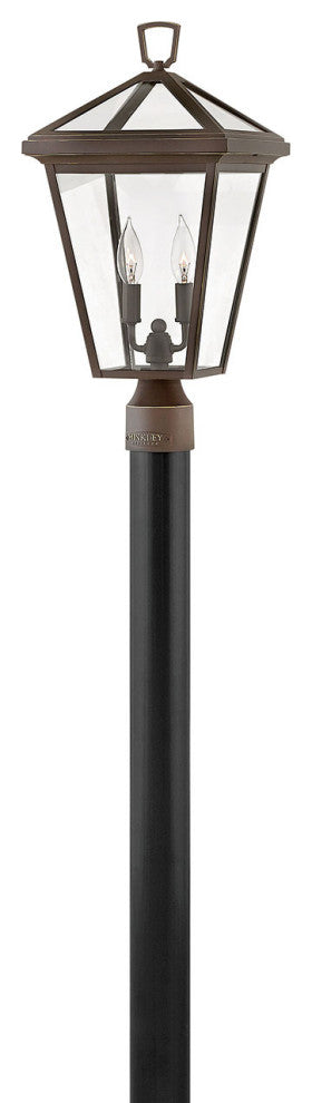 Alford Place Medium Post or Pier Mount Lantern in Oil Rubbed Bronze