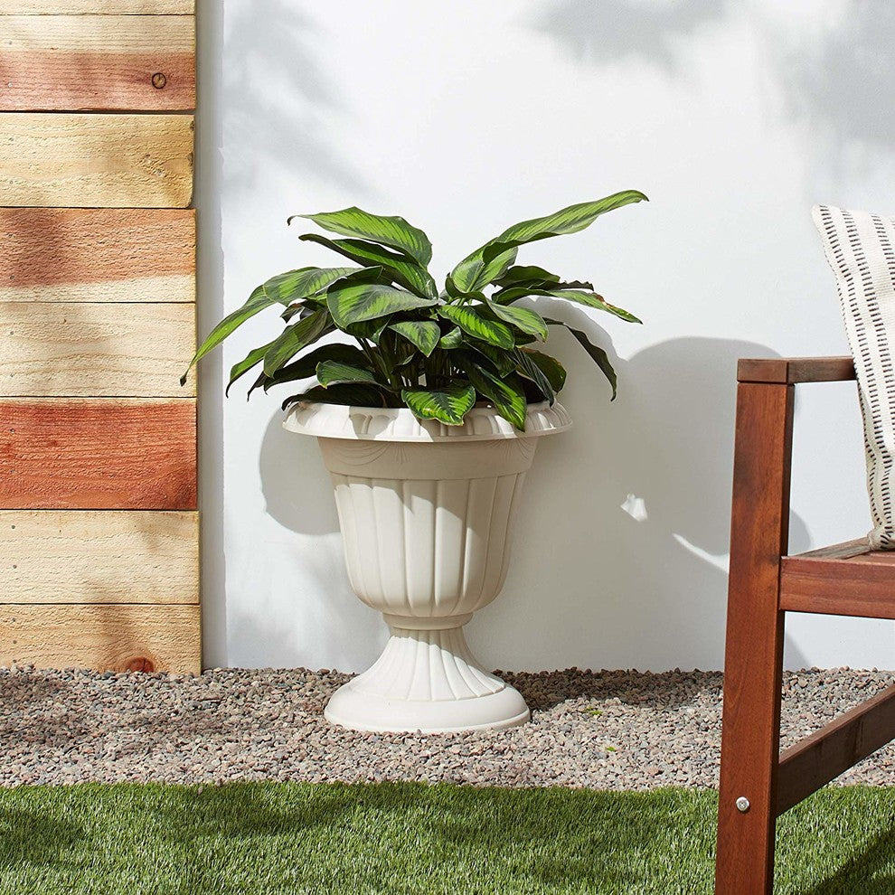 Classic Plastic Urn Planter
