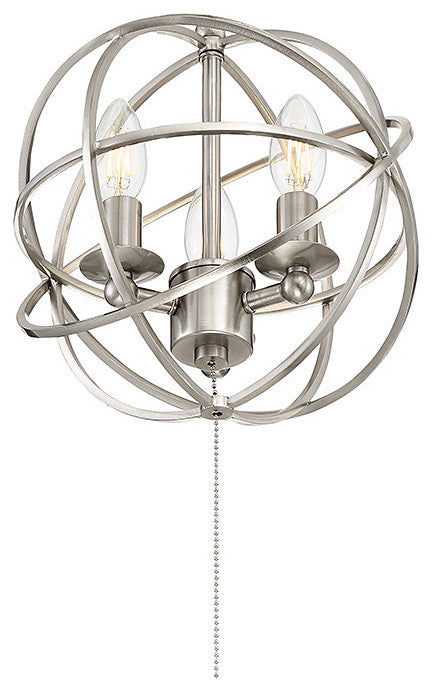 Savoy House North Three Light Fan Light Kit FLG-103-WH