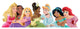 Princesses Peel and Stick Giant Wall Decal Withalphabet