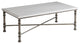 Flagler Rectangular Marble Top Cocktail Table
