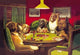 Dog Poker - "Is the St. Bernard Bluffing?"- Gallery Wrapped Canvas Art 28" x 42"