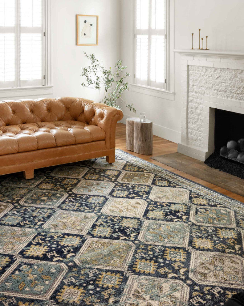 Loloi II Jocelyn Blue/Multi, 2'-3" X 7'-6"
