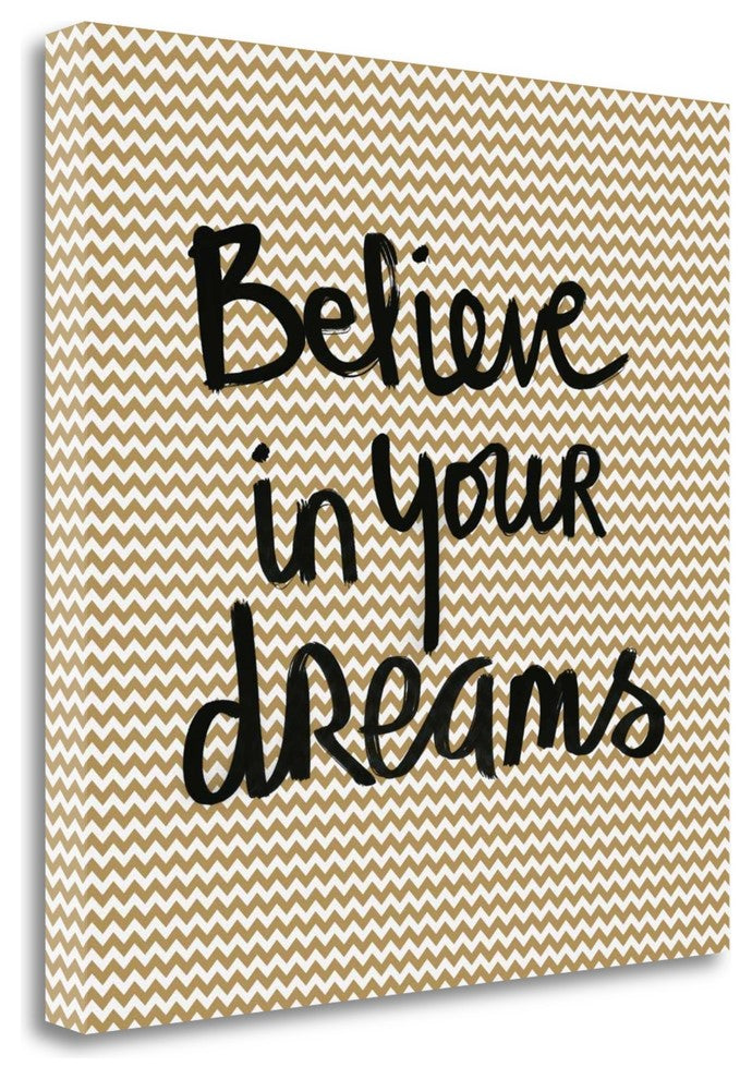 "Believe In Your Dreams" By Linda Woods, Giclee Print on Gallery Wrap Canvas
