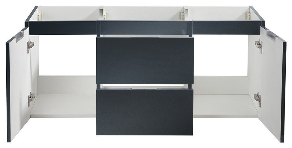 Valencia Wall Hung Single Sink Bathroom Cabinet Base