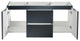 Valencia Wall Hung Single Sink Bathroom Cabinet Base