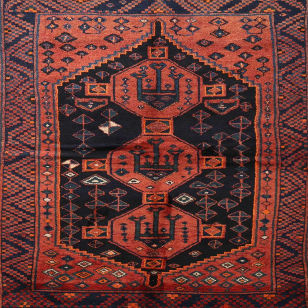Ahgly Company Indoor Square Traditional Area Rugs, 7' Square