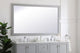 Anderson Rectangle Vanity Mirror 60", Gray
