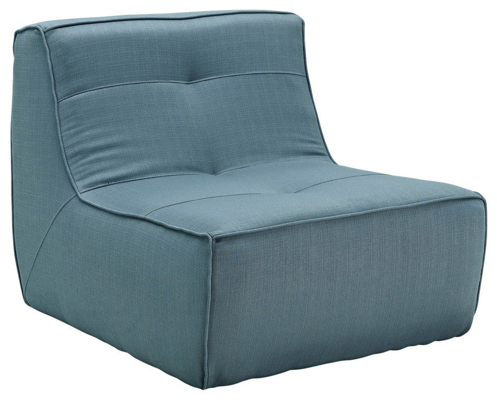 Modern Contemporary Living Room Upholstered Armchair Sea