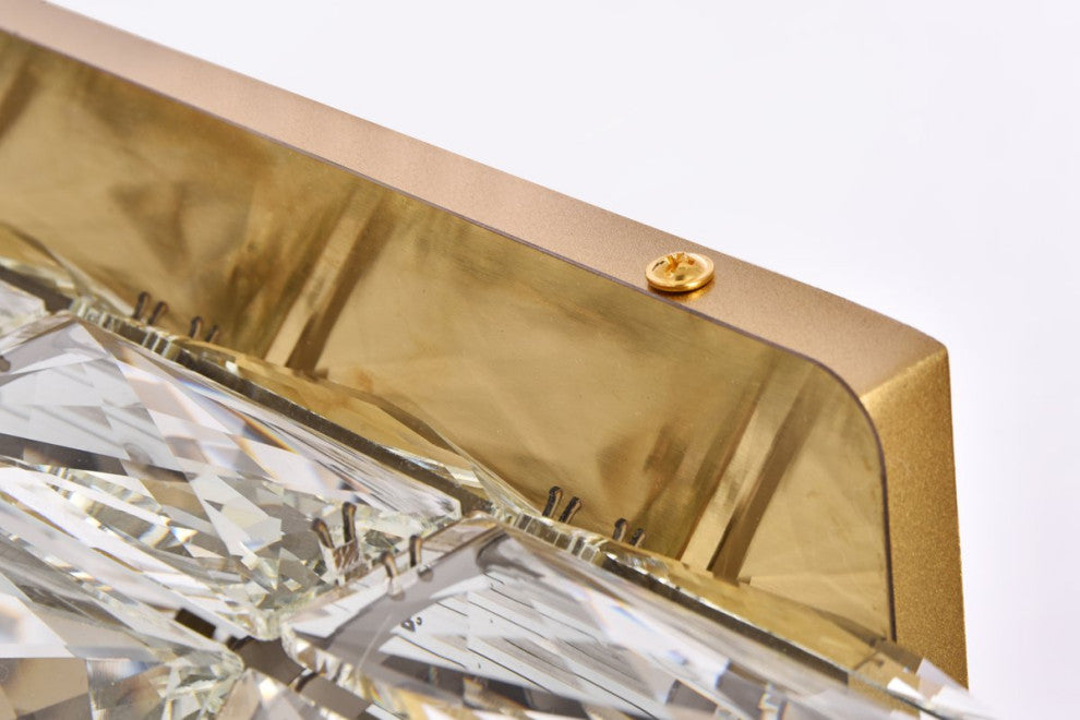 Modern Gold 1-Light Wall Sconce