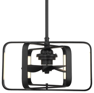 Savoy House 24-FD-955 Lynx 14" 3 Blade Indoor LED Ceiling Fan - Matte Black