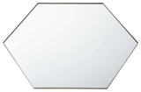 Quorum International 13-2840 Hexigon 28-1/4" W x 40" H Modern - Silver