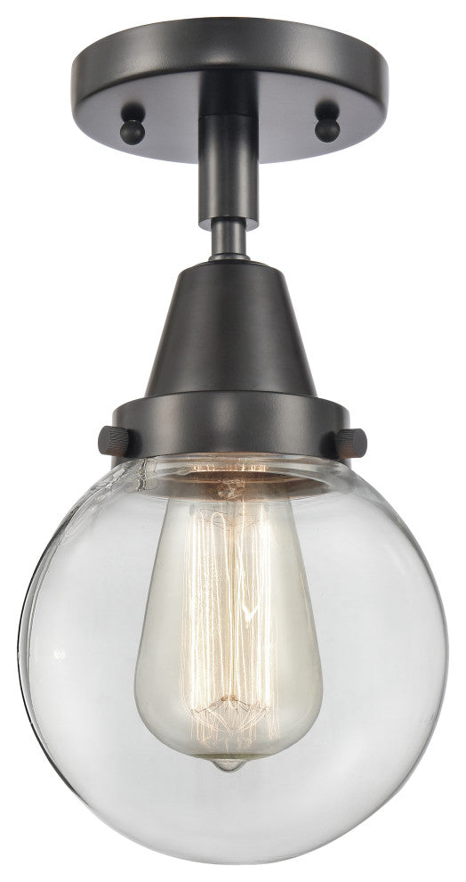 INNOVATIONS LIGHTING 447-1C-BK-G202-6 Beacon Flush Mount